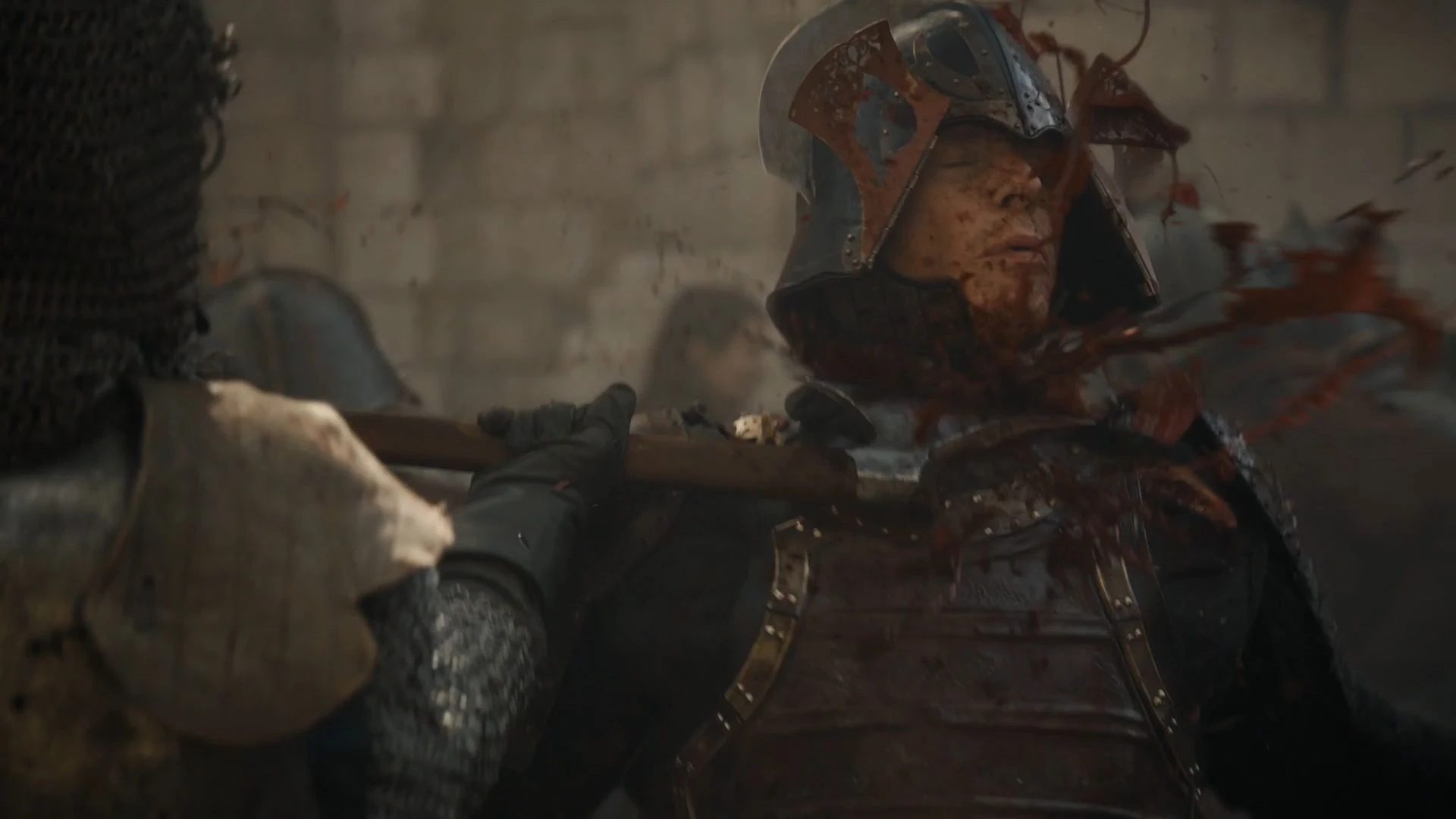 CG axes and soldier modeling, texturing and look-dev for gore scenes