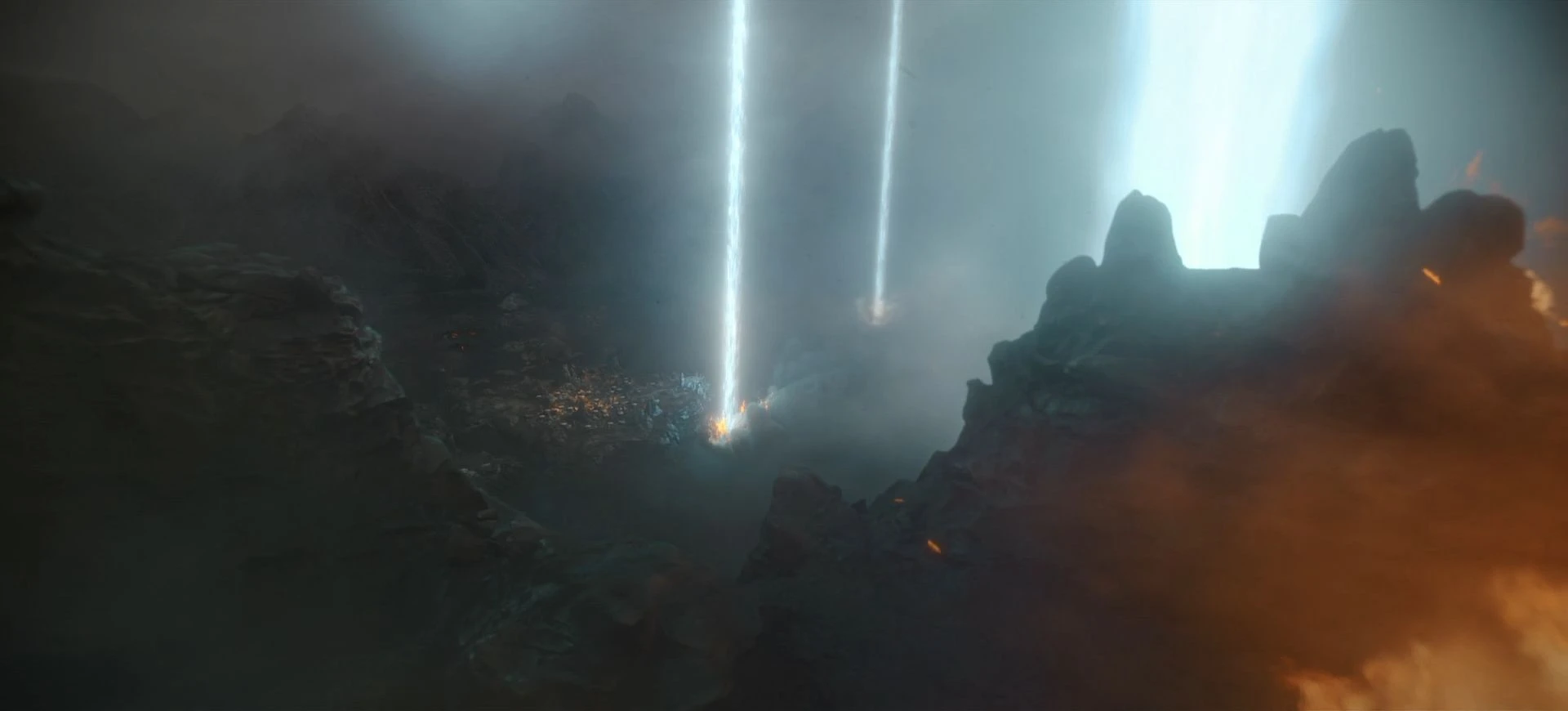Background replacement. Enviroment look development and lighting