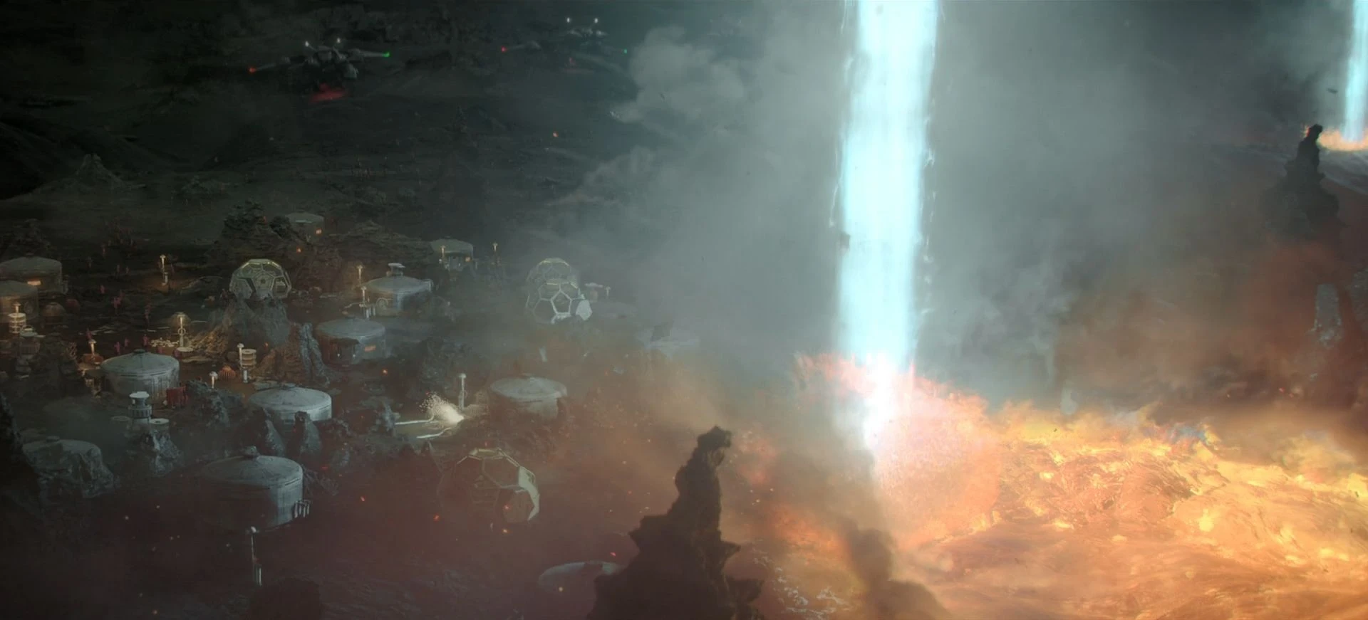 Full CG. Enviroment look development